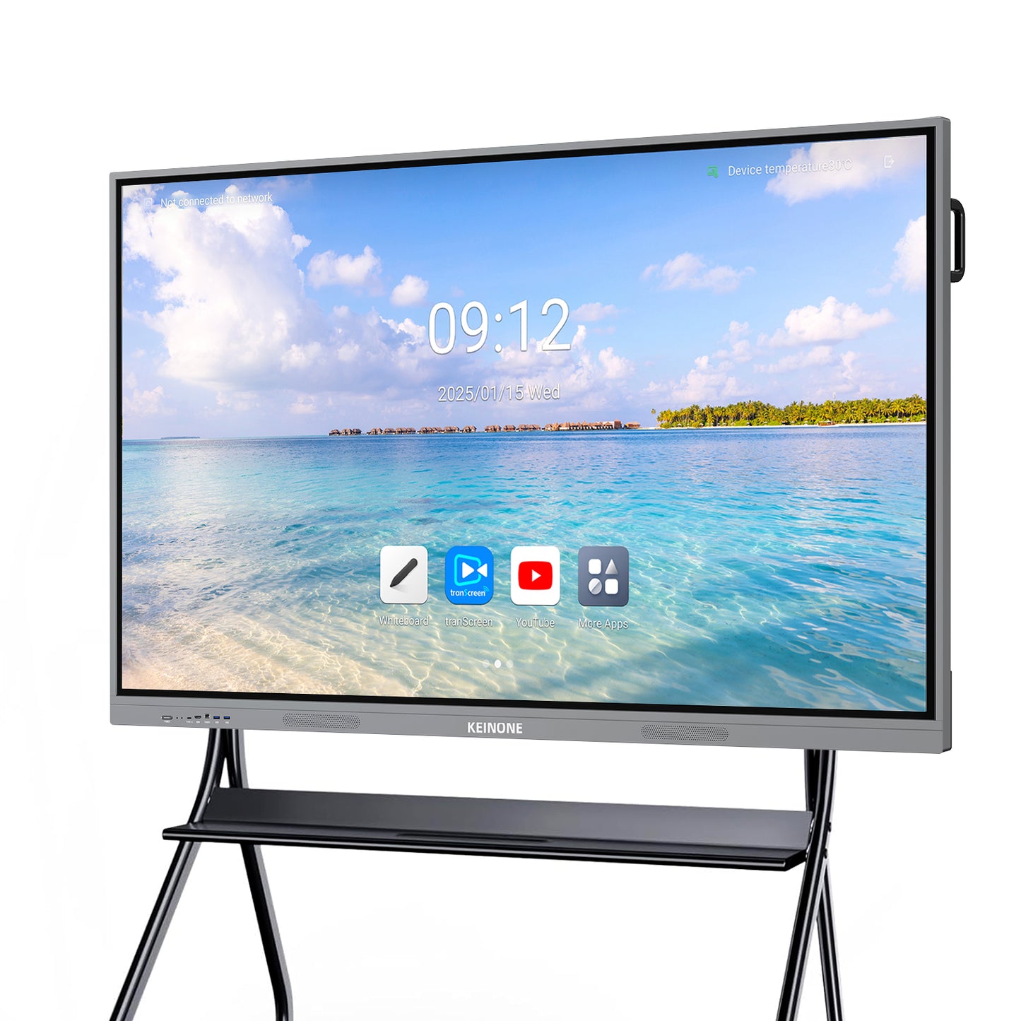 55 inch Smart Board 8+128 – Android 14, Google EDLA-Certified 4K Interactive Flat Panel