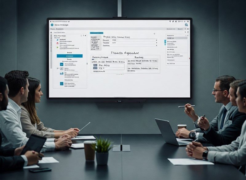 Smart Wall-Mounted Digital Whi