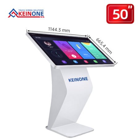 keinone 50 Inch Indoor HD Automatic Inquiry Machine LCD Touch Screen Display Advertising Touch Inquiry Kiosk