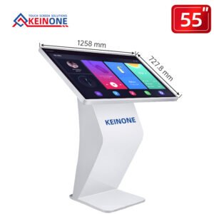 keinone 55 Inch Indoor HD Automatic Inquiry Machine LCD Touch Screen Display Advertising Touch Inquiry Kiosk